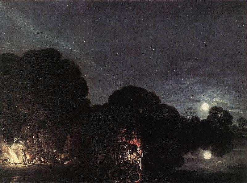 Adam  Elsheimer The Flight into Egypt china oil painting image